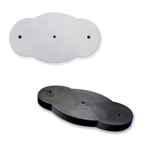 TRAVESAÑO OVAL 10 X 20