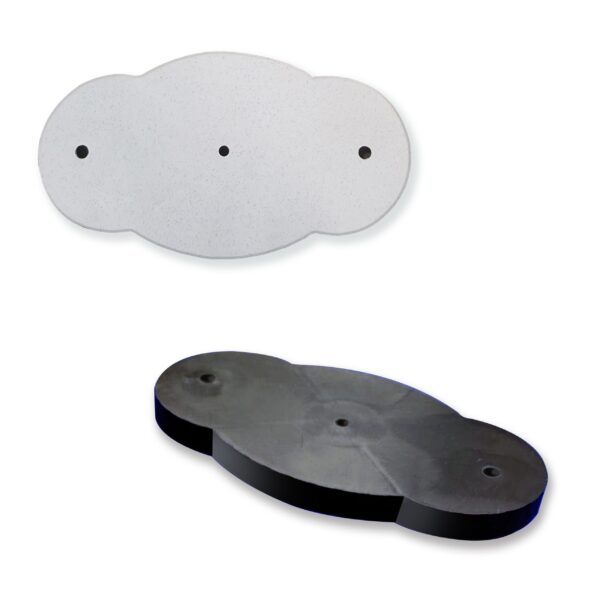travesaño 10x20 grupal TRAVESAÑO OVAL 10 X 20