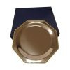 PLATO ACERO INOX. *OCTOGONAL*