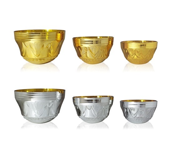 TAZAS LAPATAIA CRISTAL METALIZADO X6 TAZAS LAPATAIA
