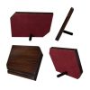 madera con pie gral MADERA C/PIE HORIZ. 9.5 X 12.5 CM
