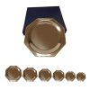 PLATO ACERO INOX. *OCTOGONAL*