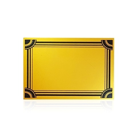 CHAPA SOL ORO