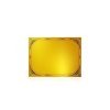 69810 (2) CHAPA OVAL ORO